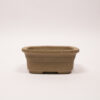 Japanese bonsai pot in stoneware 13x11x5.5 cm