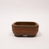Pot à bonsaï en grès 13,5x11x4,5 cm – Image 3