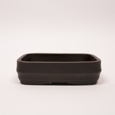 Pot à bonsaï en grès 15x11x4 cm