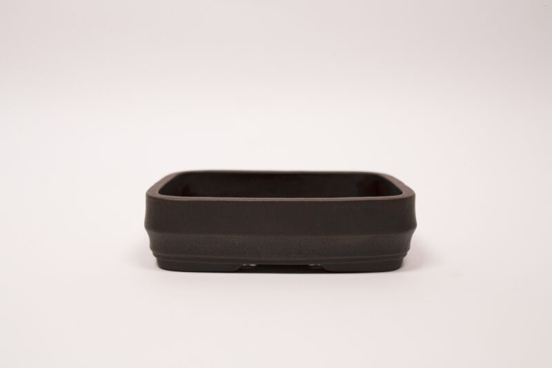 Pot à bonsaï en grès 15x11x4 cm