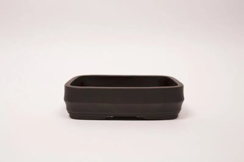 Pot à bonsaï en grès 15x11x4 cm