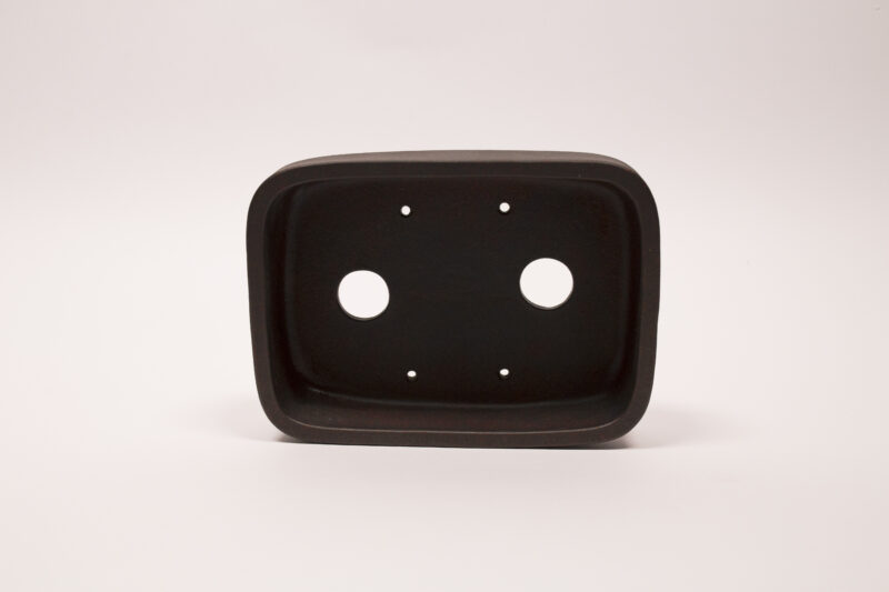 Pot à bonsaï en grès 15x11x4 cm – Image 4