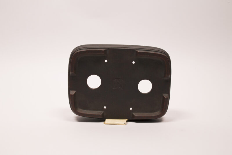 Pot à bonsaï en grès 15x11x4 cm – Image 2
