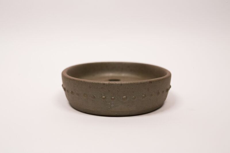 Pot à bonsaï en grès 19x15x4 cm – Image 2
