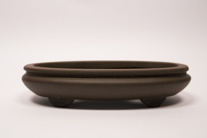 Pot à bonsaï en grès 24,5x12,5x5,5 cm