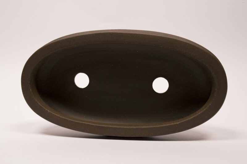 Pot à bonsaï en grès 24,5x12,5x5,5 cm – Image 4