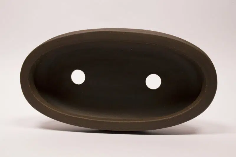 Pot à bonsaï en grès 24,5x12,5x5,5 cm – Image 4