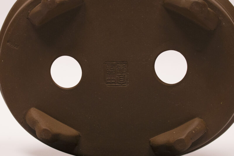 Pot à bonsaï en grès 22x17,5x6 cm – Image 4