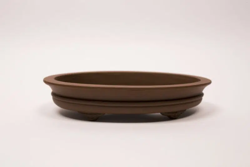 Pot à bonsaï en grès 21x14x4,5 cm