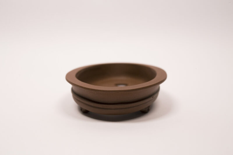 Pot à bonsaï en grès 21x14x4,5 cm – Image 2