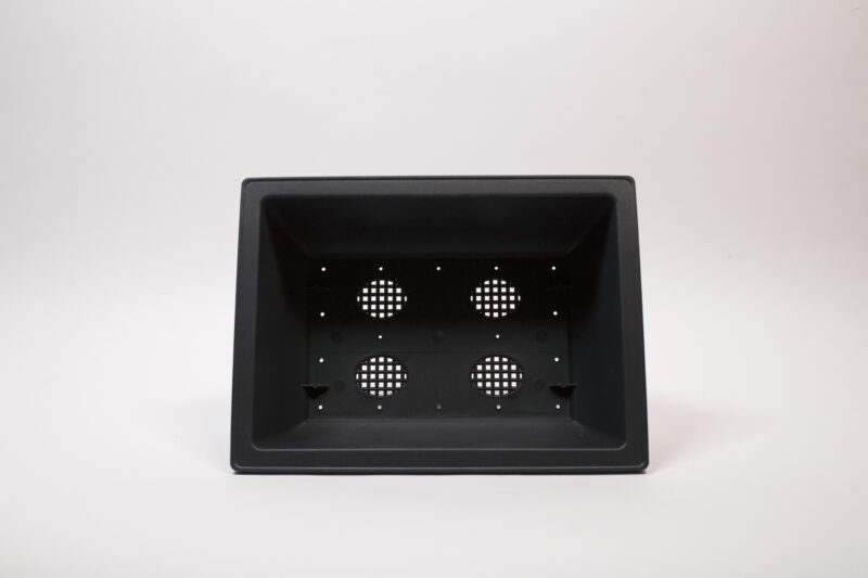 Pot de culture rectangulaire en plastique 29x21x10,5 cm – Image 2