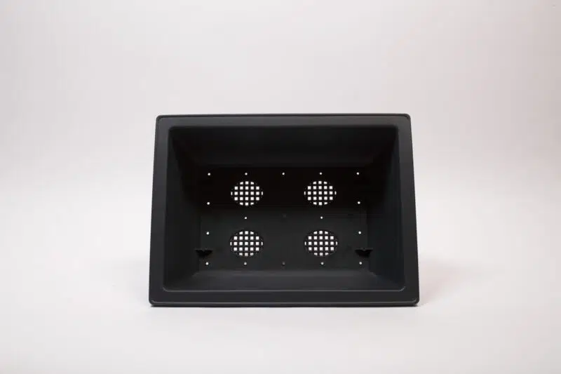 Pot de culture rectangulaire en plastique 29x21x10,5 cm – Image 2