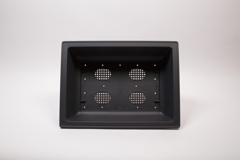 Pot de culture rectangulaire en plastique 36x26,5x10,5 cm – Image 2