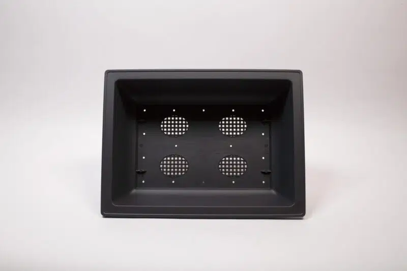 Pot de culture rectangulaire en plastique 36x26,5x10,5 cm – Image 2